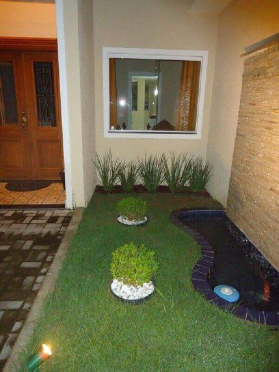 ideias de jardim frontal