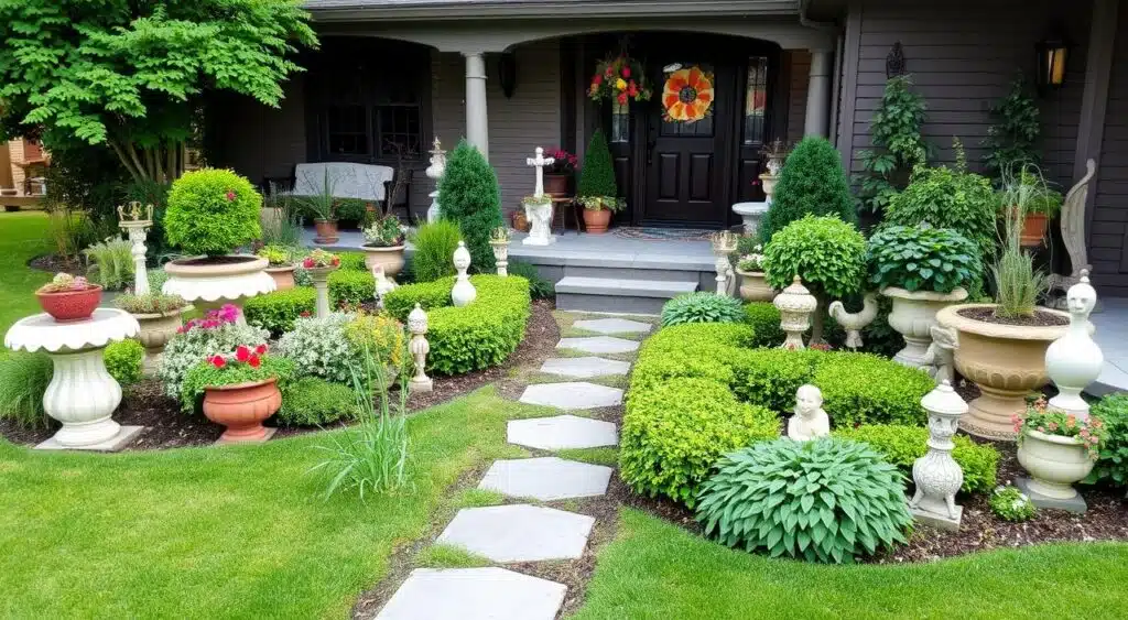 como fazer jardim na frente da casa