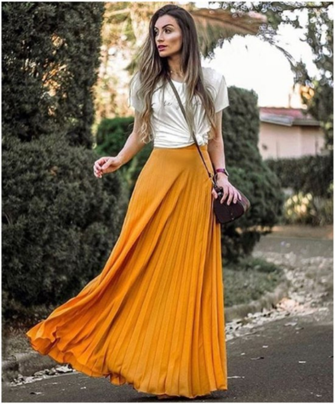 saia longa jeans