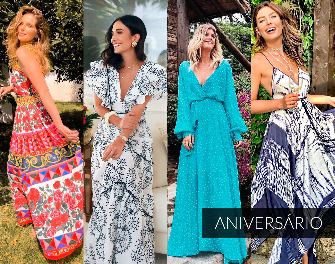 vestido jeans longo looks