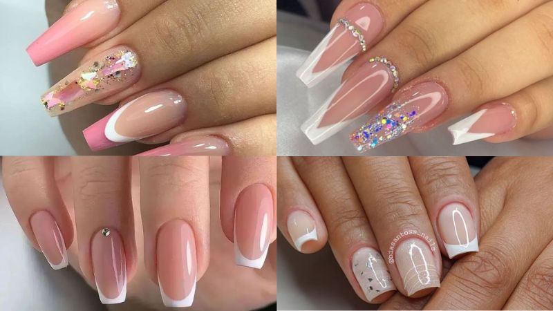 unhas de gel para casamento