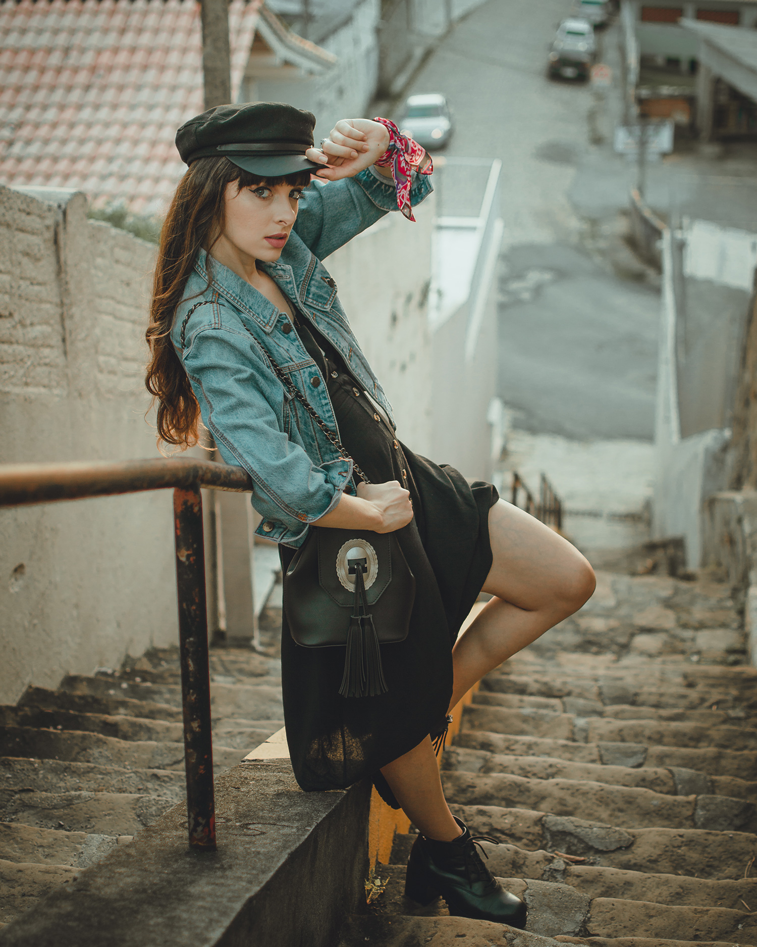 vestido midi para balada