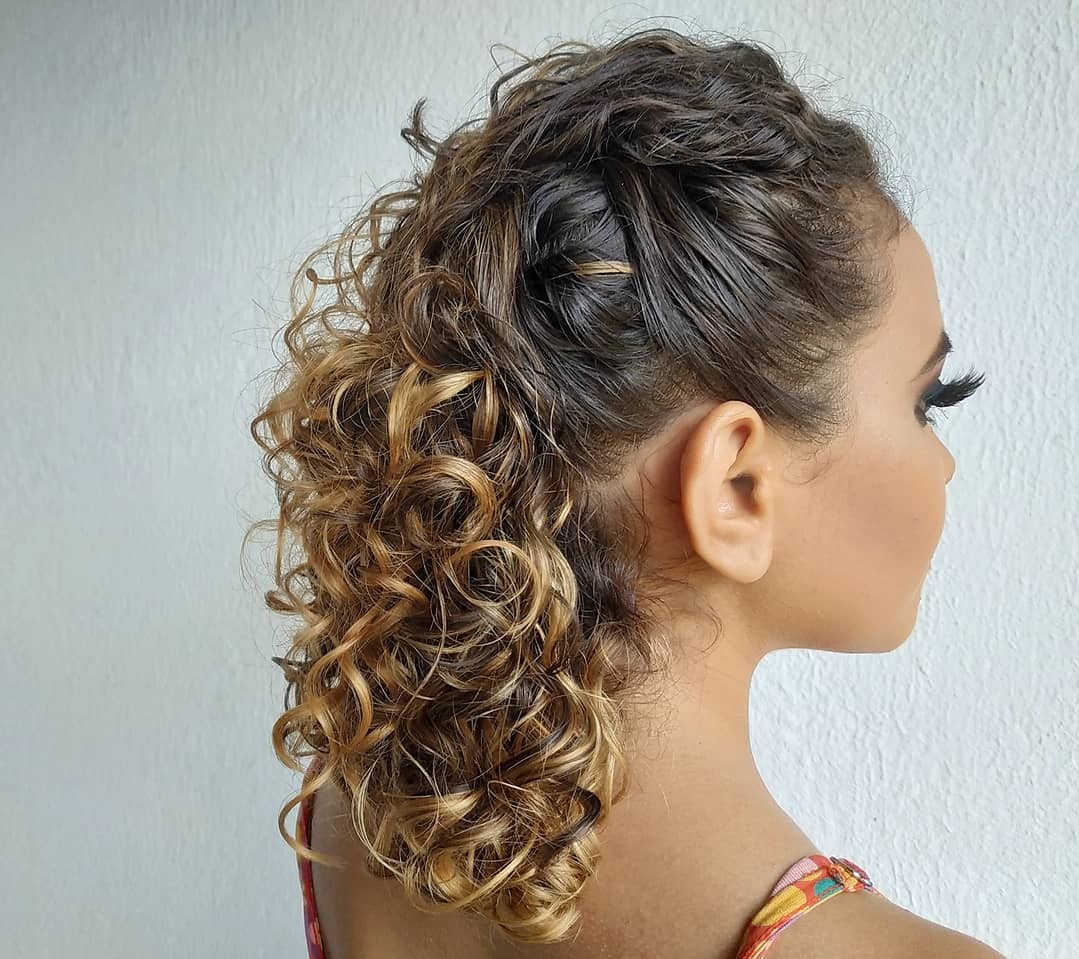 Moicano para cabelo 2A