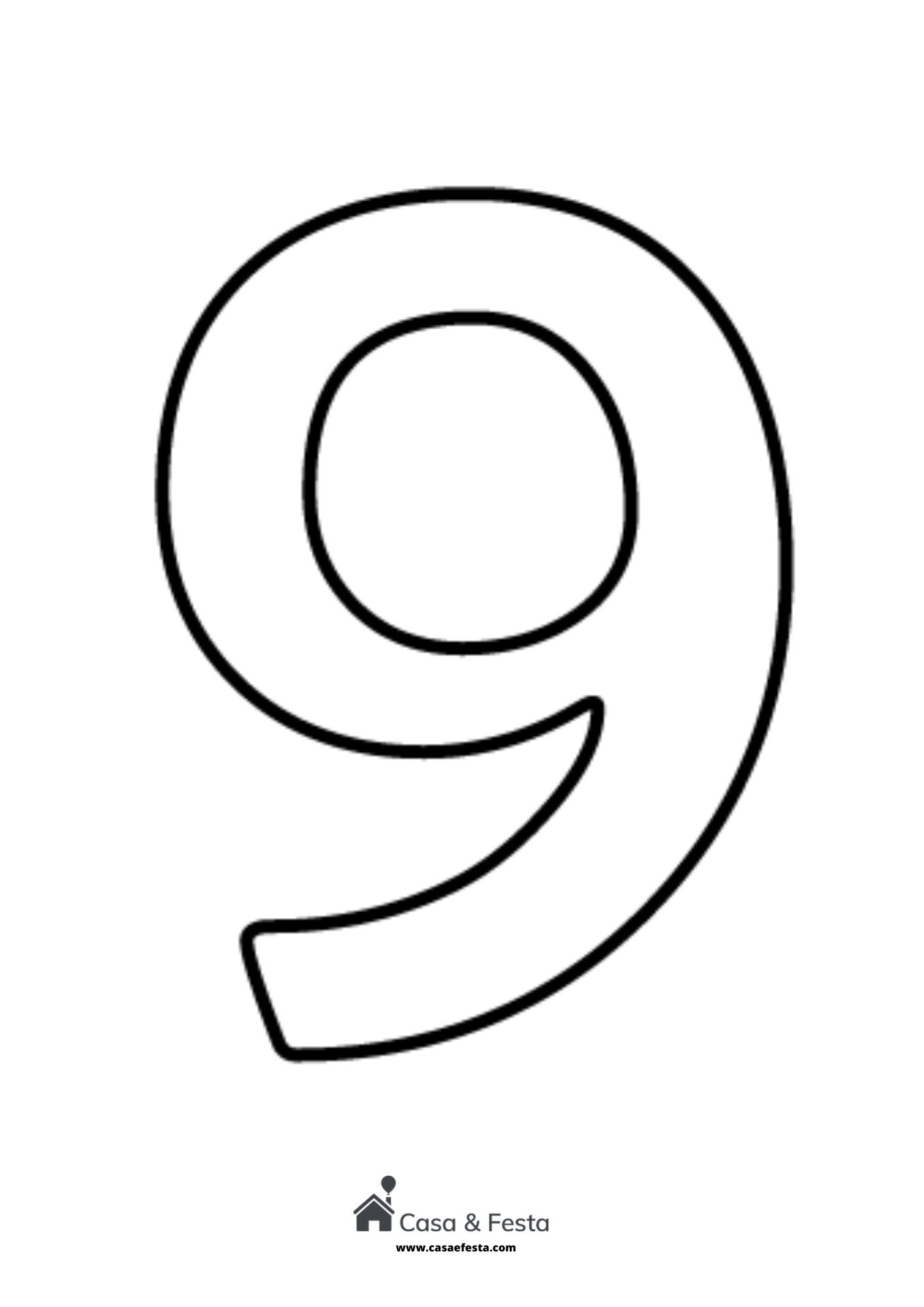 Atividades Educativas com Molde do Número 0 para Crianças