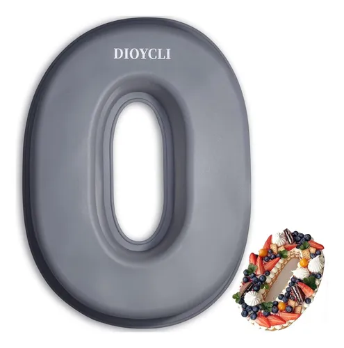 Os Melhores Moldes de Silicone do Número 0 para Confeitaria Criativa