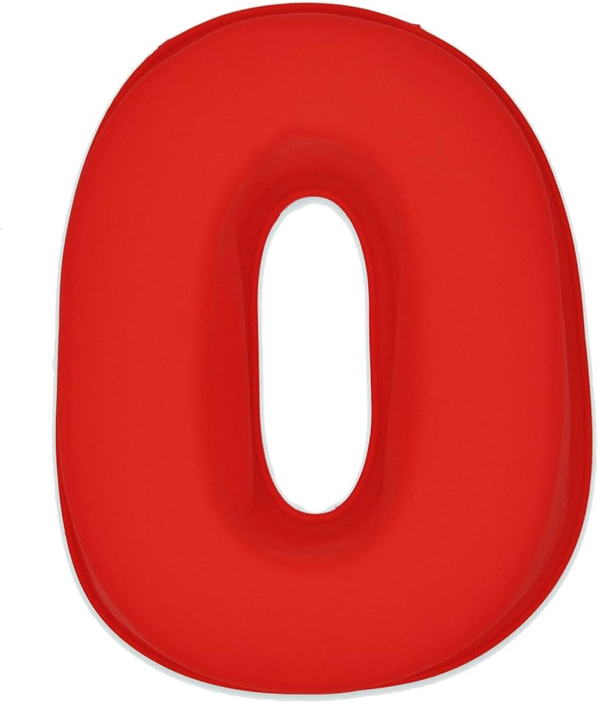 Molde Vazado Número 0: Aplicações em Sinalização e Artesanato Industrial