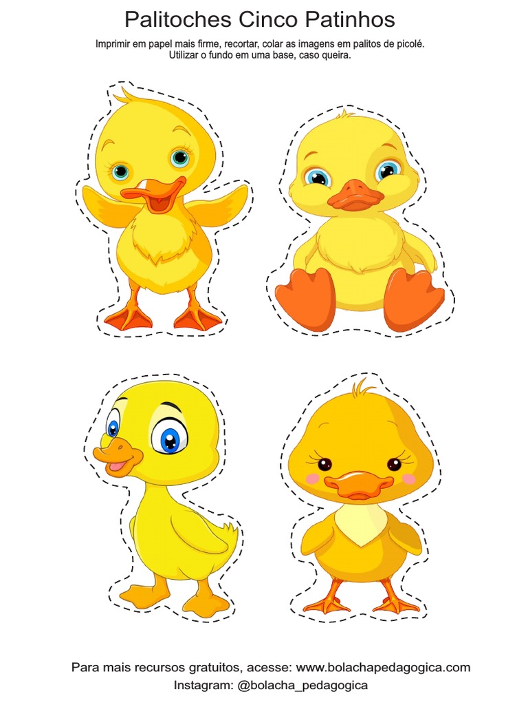 5 maneiras criativas de usar a luva dos 5 Patinhos em sala de aula