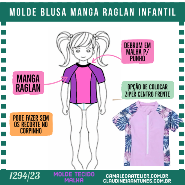 Tabela de Medidas Infantis: Acertando no Tamanho do Molde da Blusa