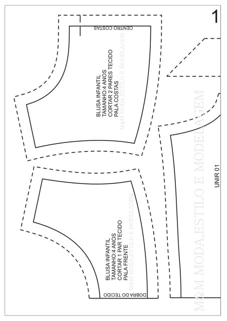 Moldes de Blusas Infantis Gratuitos: Onde Encontrar e Baixar em PDF
