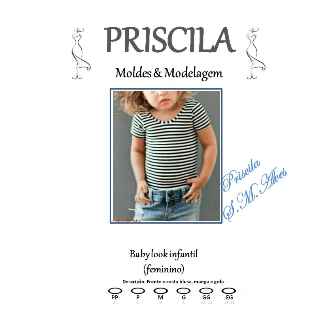 Passo a Passo: Como Fazer uma Blusa Infantil com Molde Base