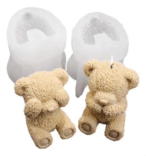 Técnicas Avançadas: Fazendo Ursos 3D com Moldes de Porcelana Fria e Silicone