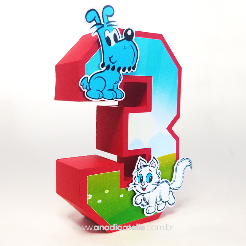 Artesanato em EVA: Criando Números Decorativos sem Precisar de Molde