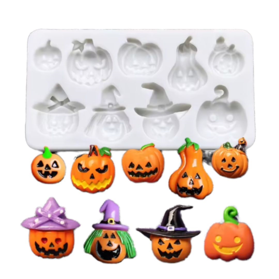 Receitas Assustadoramente Deliciosas com Moldes de Silicone de Halloween