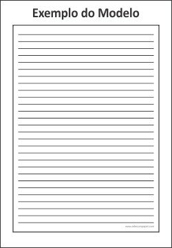 molde quadro de papel a4 imprimir