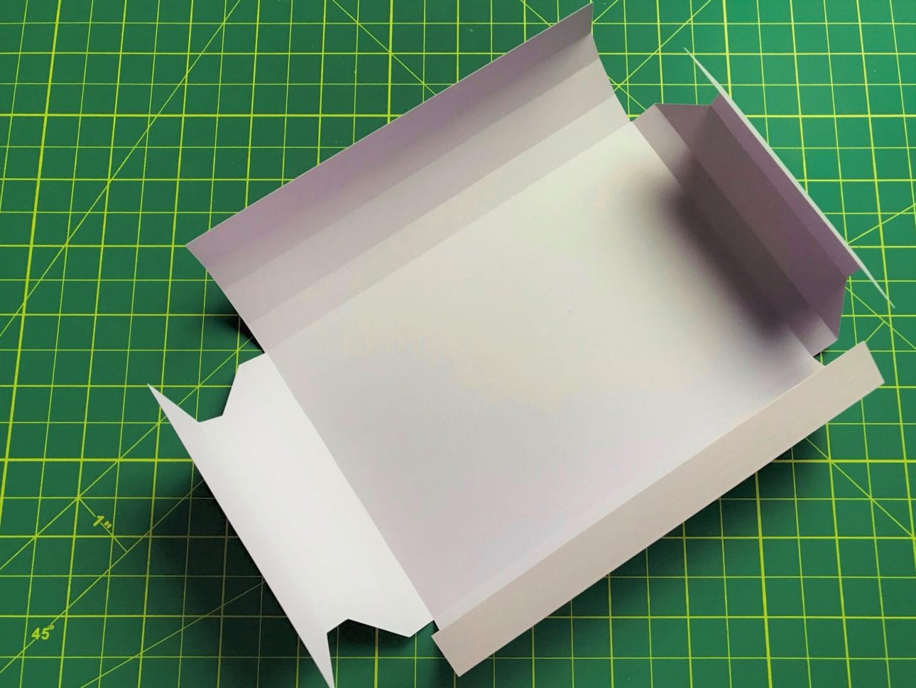 molde quadro de papel a4 imprimir