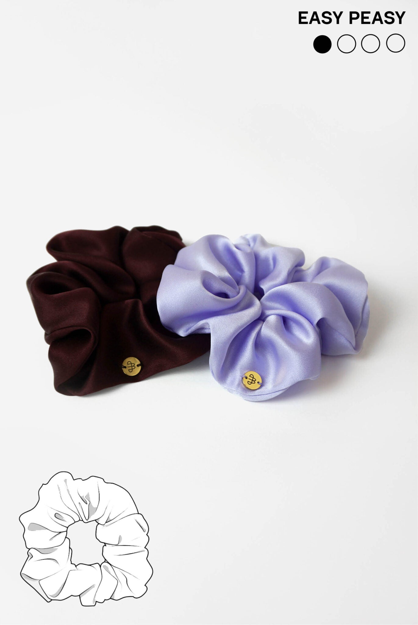 molde scrunchies