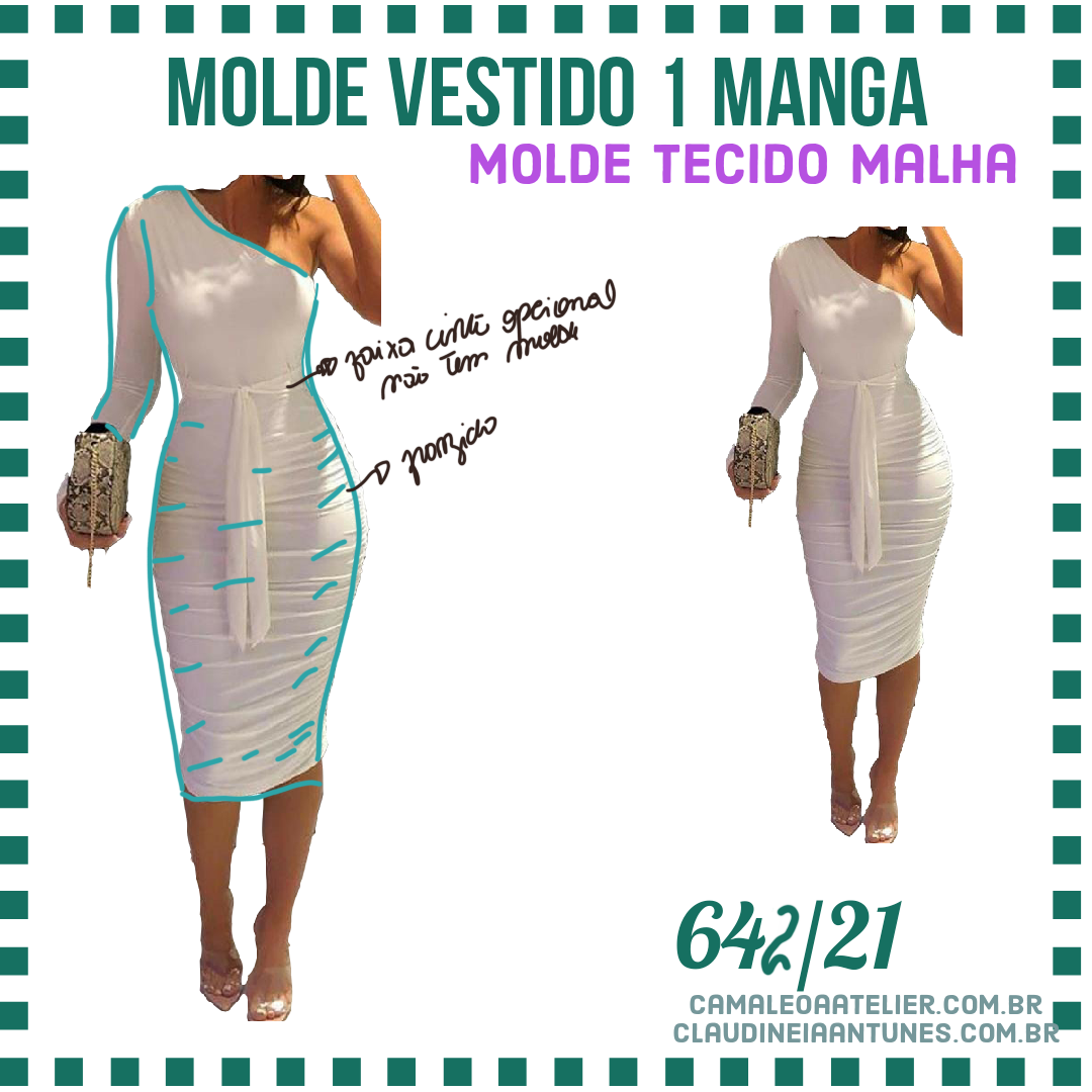 Moldes Gratuitos de Vestido Nula Manga: Onde Encontrar e Como Usar