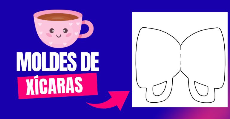 Como usar moldes de xícara em projetos de EVA