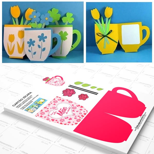 Onde encontrar os melhores moldes de xícara para colorir