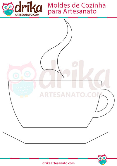 5 ideias criativas de lembrancinhas com moldes de xícara