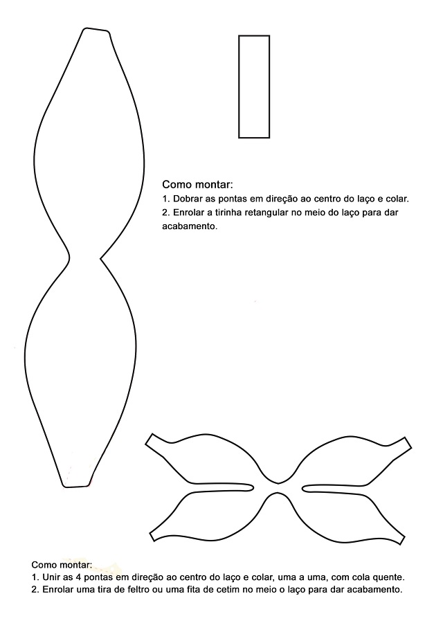 Top 10 Moldes de Laços Gratuitos para Imprimir e Usar Agora