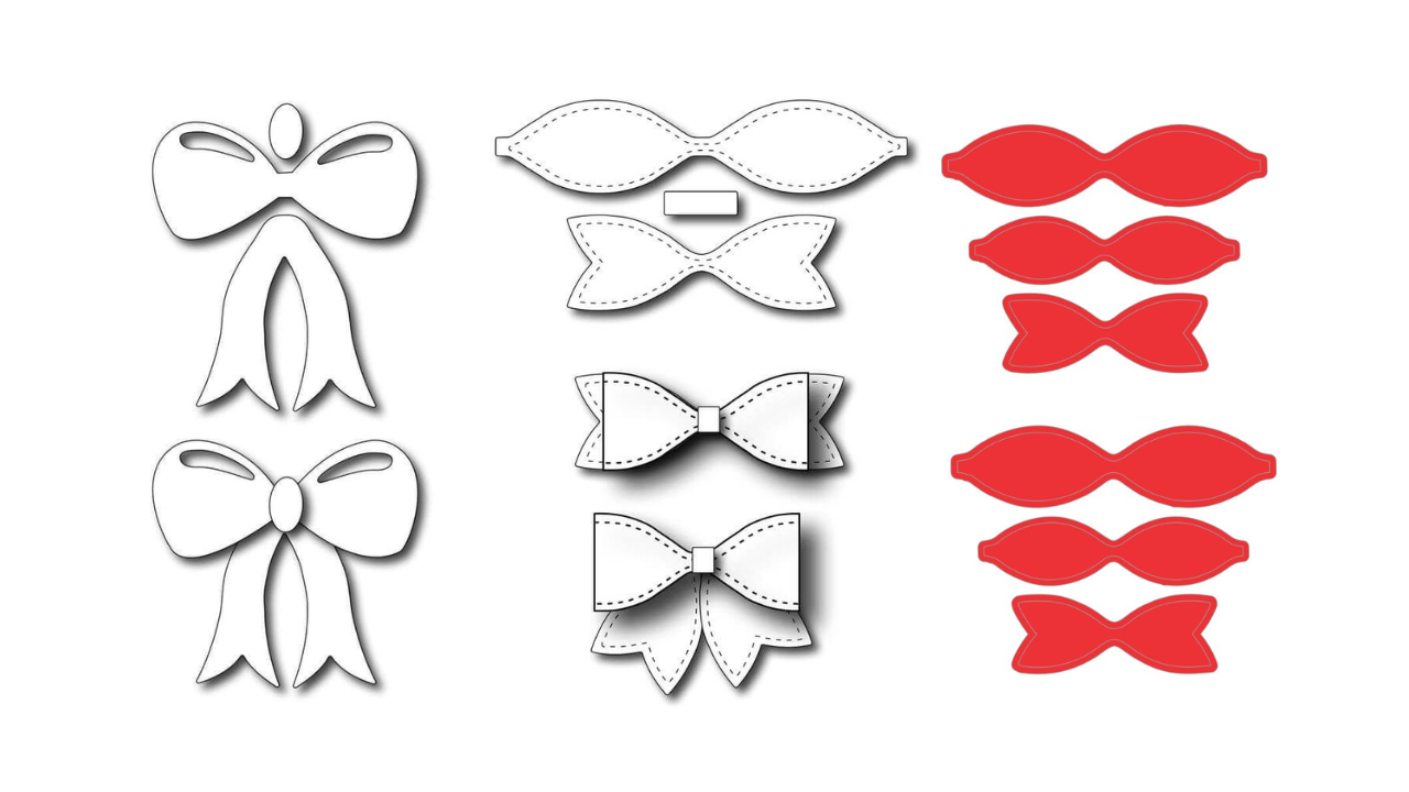Top 10 Moldes de Laços Gratuitos para Imprimir e Usar Agora