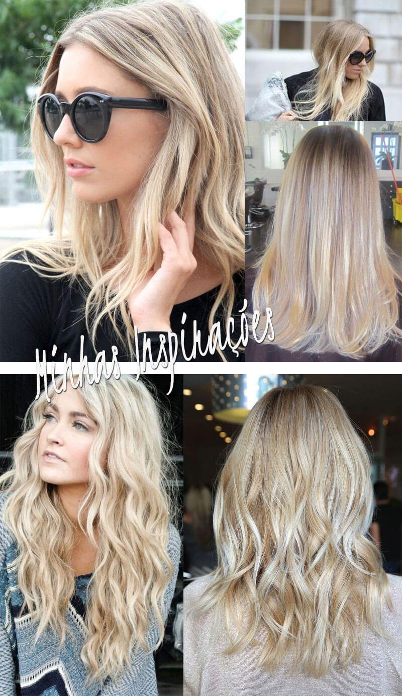 morena com cabelo loiro