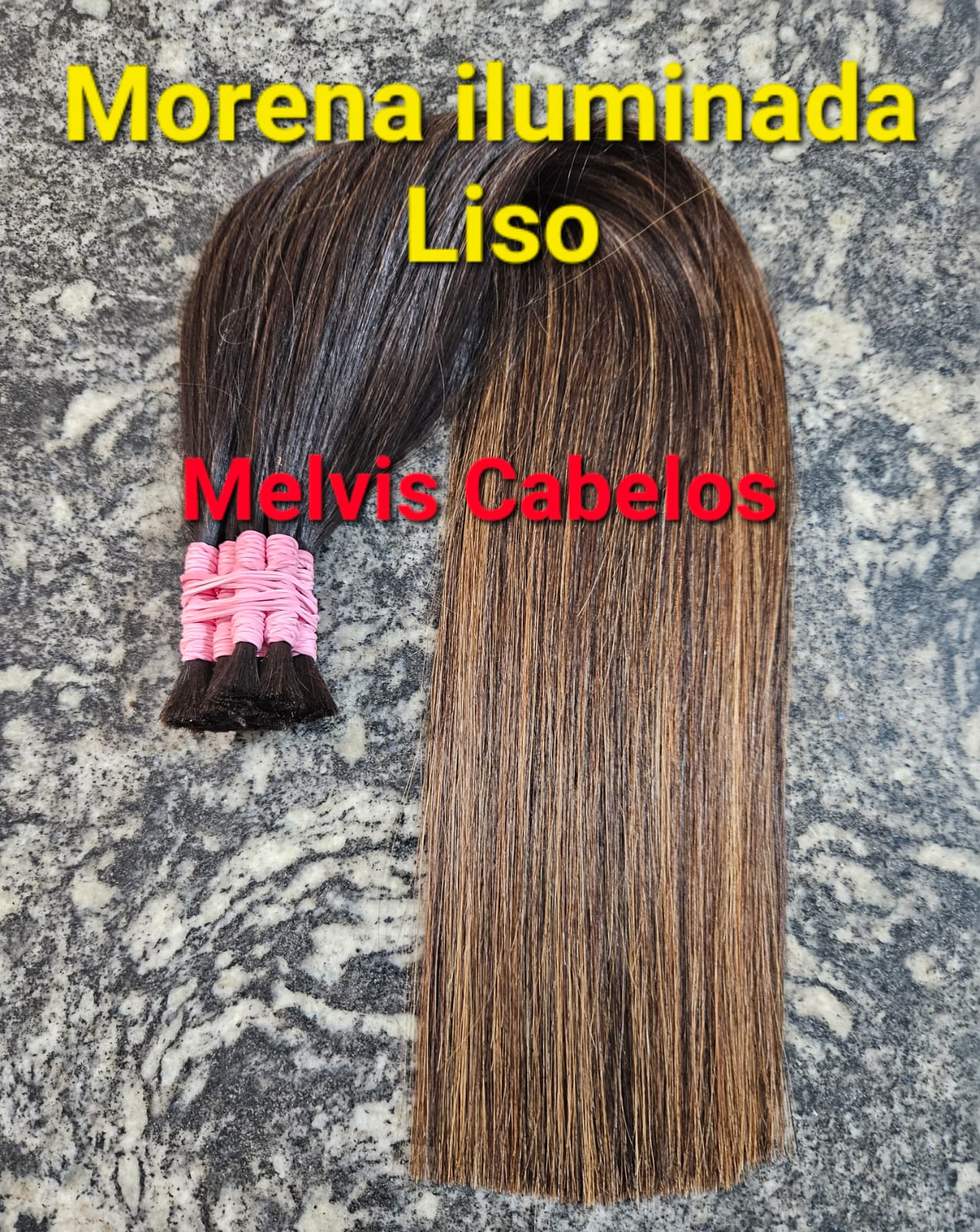 morena iluminada cabelo liso repicado