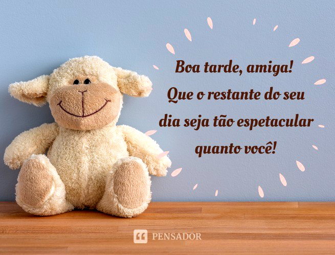mensagem de boa tarde com carinho para grupo