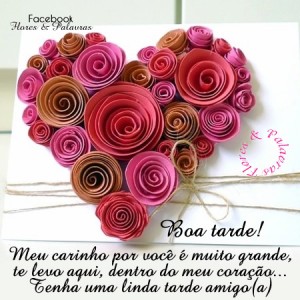 mensagem de boa tarde com carinho para o trabalho