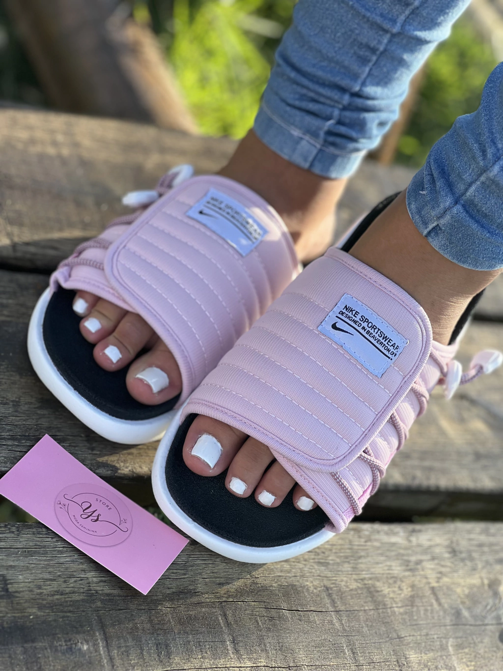 Nike Asuna 2 Slide Black Sanded Gold