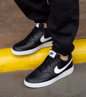 Looks com Nike Court Vision preto