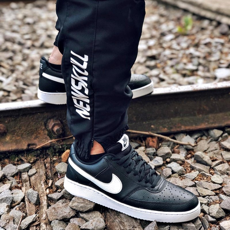 Como usar Nike Court Vision preto