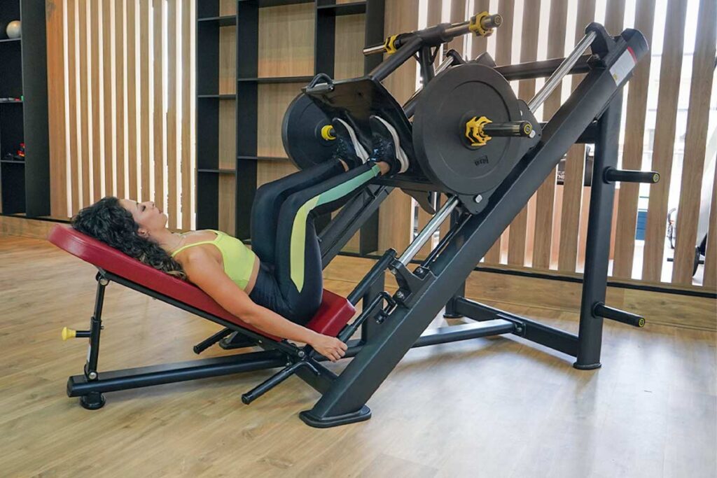 máquinas de musculação