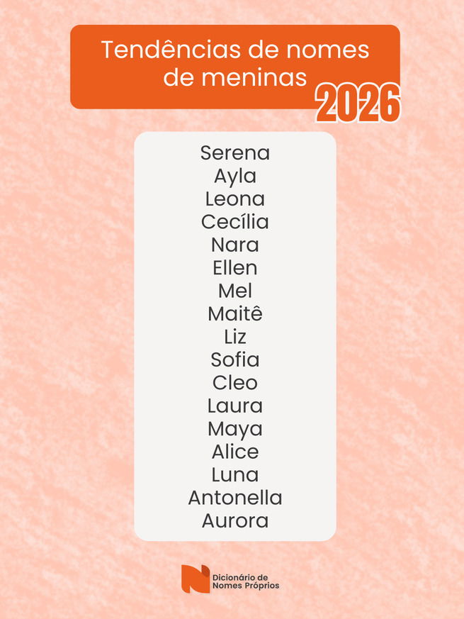 nomes de menina curtos