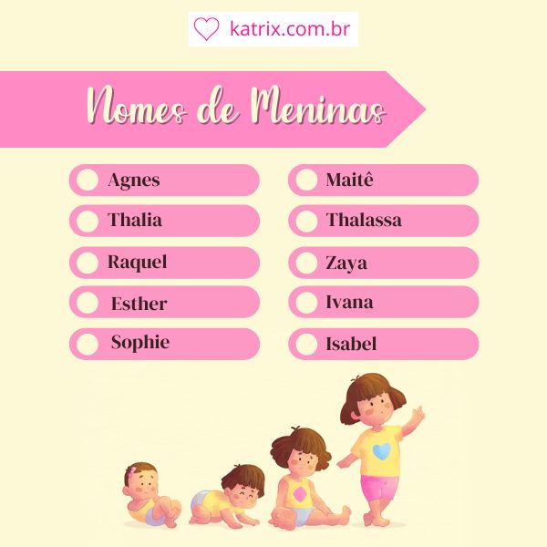 nomes de menina com significado