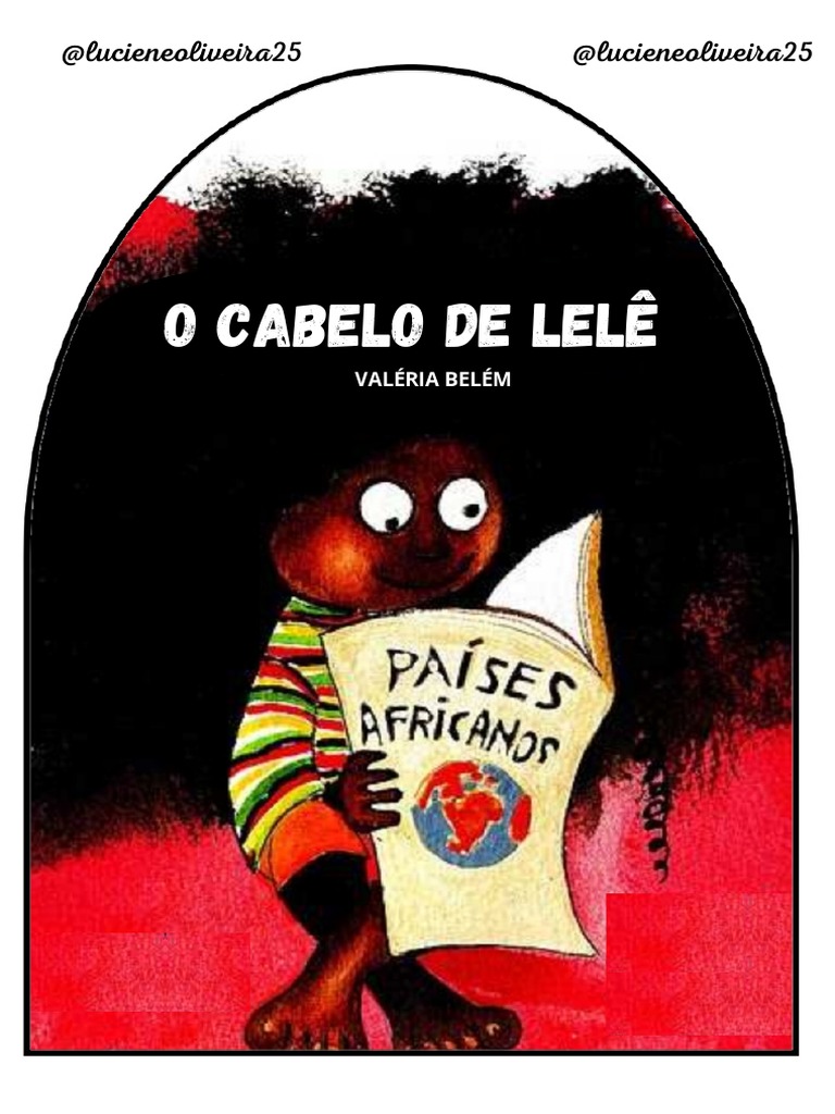 o cabelo de lelê história para imprimir