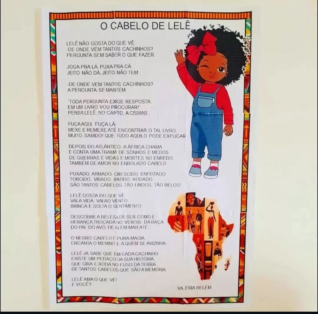 Guia Completo de Atividades Pedagógicas para 'O Cabelo de Lelê' na Educação Infantil