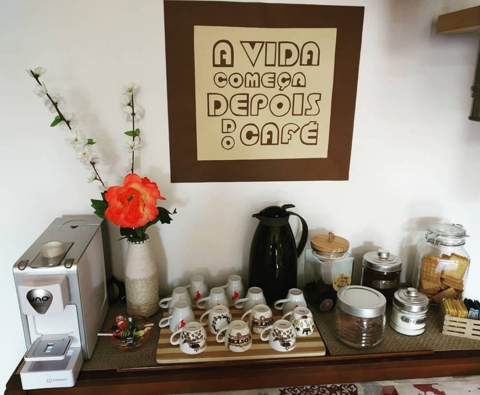 ideias de cantinho do café decorado