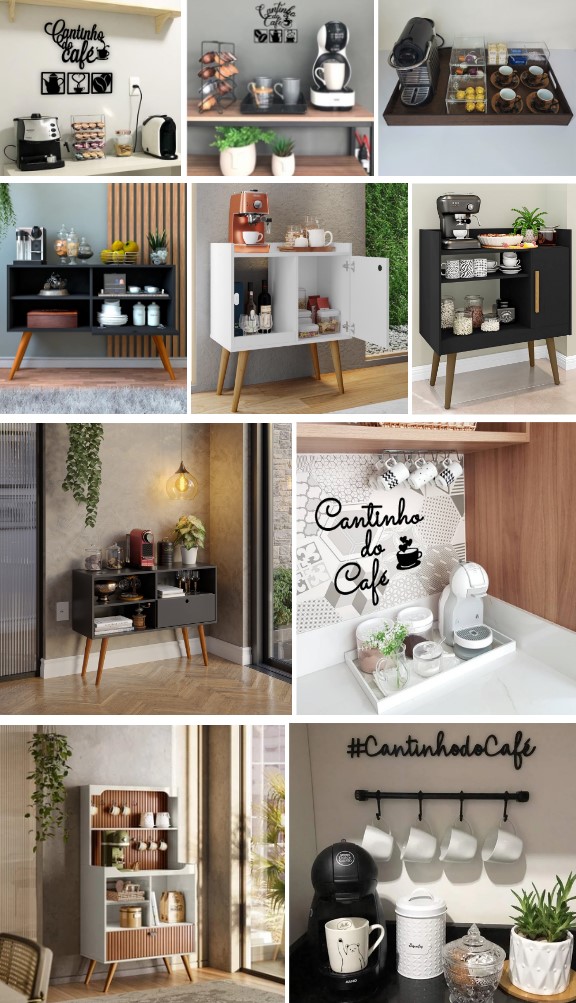 erros comuns ao montar cantinho do café
