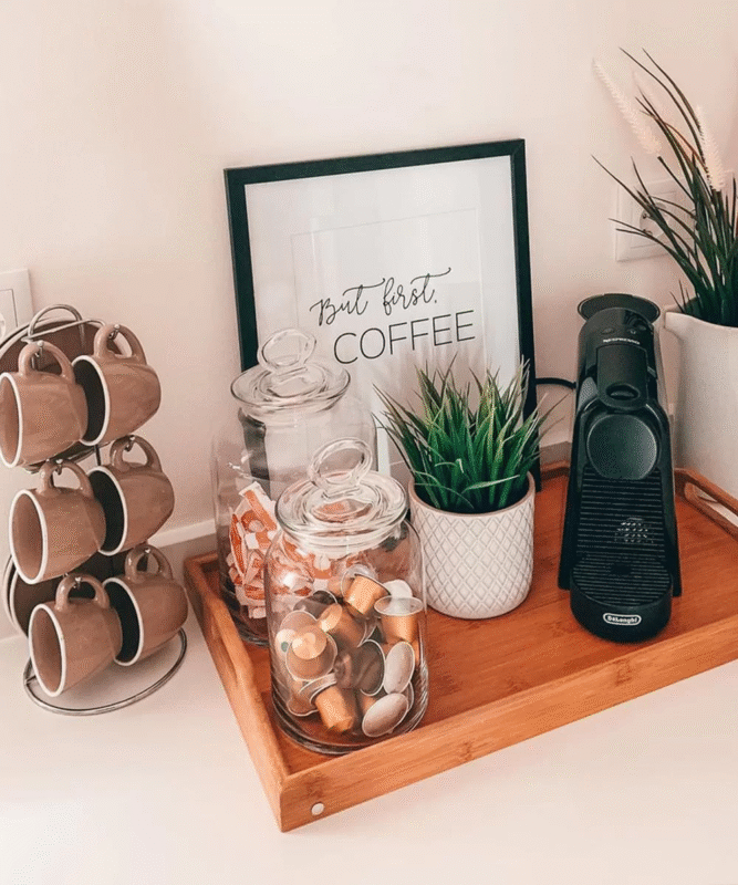 quanto custa montar um cantinho do café