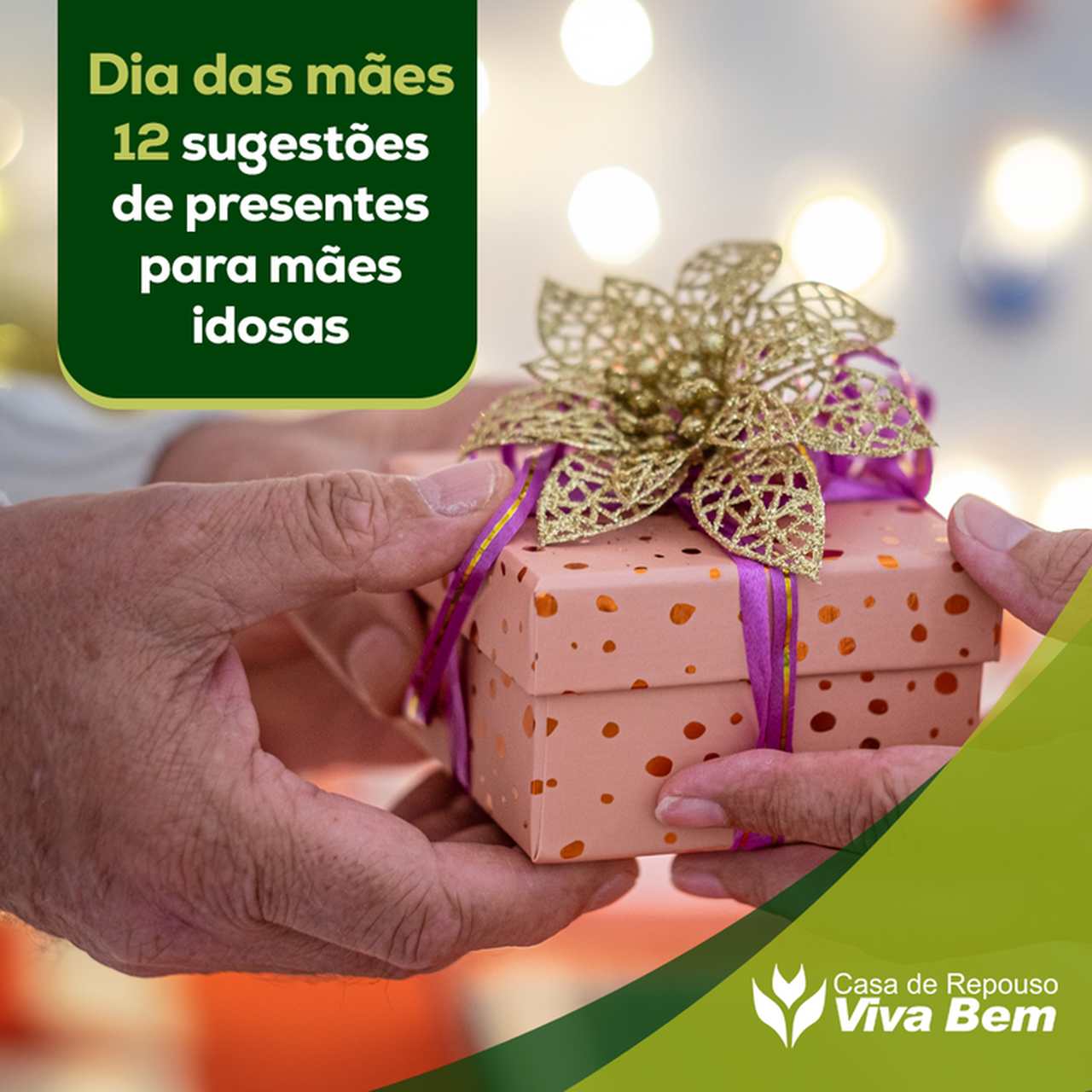 presentes para avó idosa