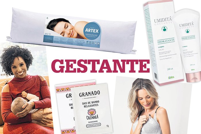 lembranças de gravidez presente