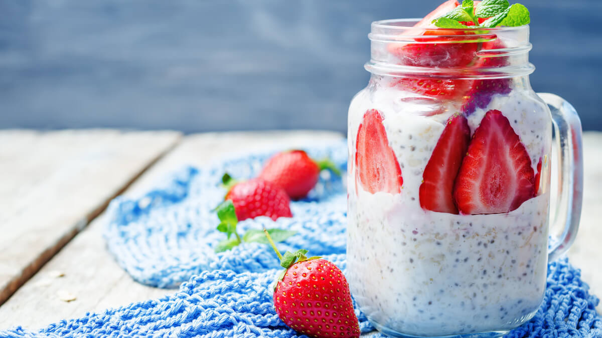 5 Receitas de Overnight Oats para Emagrecer com Saúde