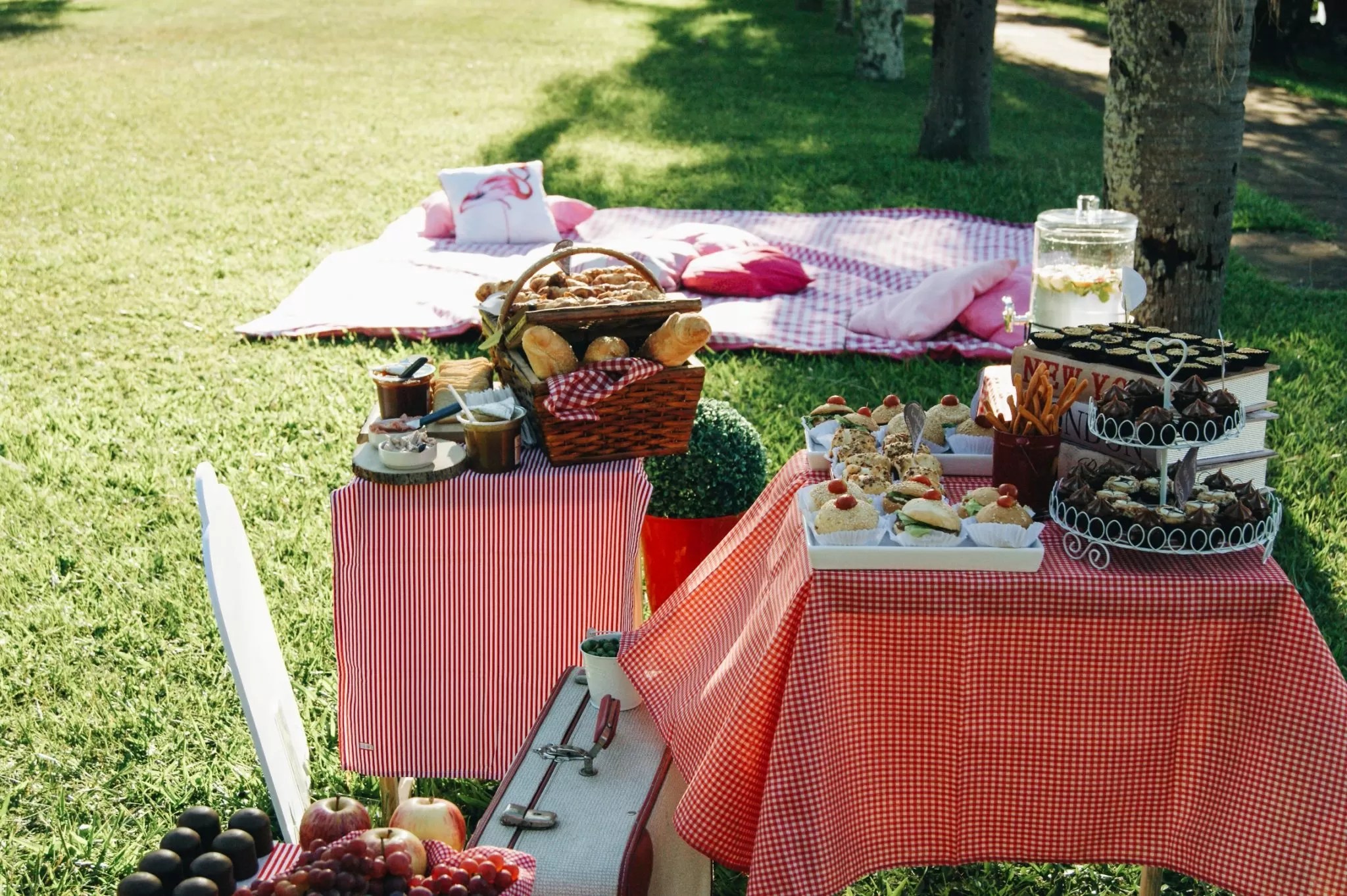 ideias de comidas e bebidas para piquenique