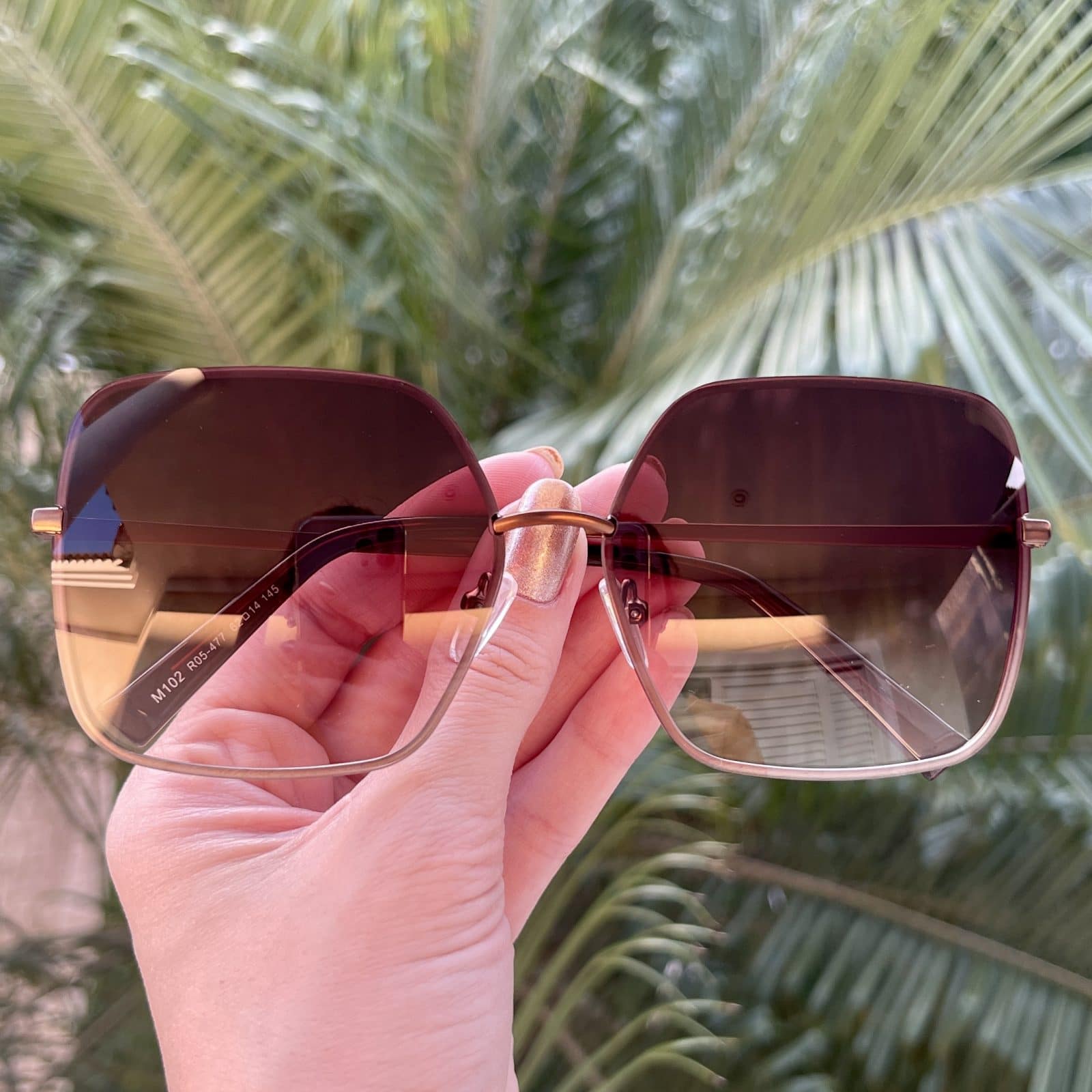 óculos de sol quadrado feminino