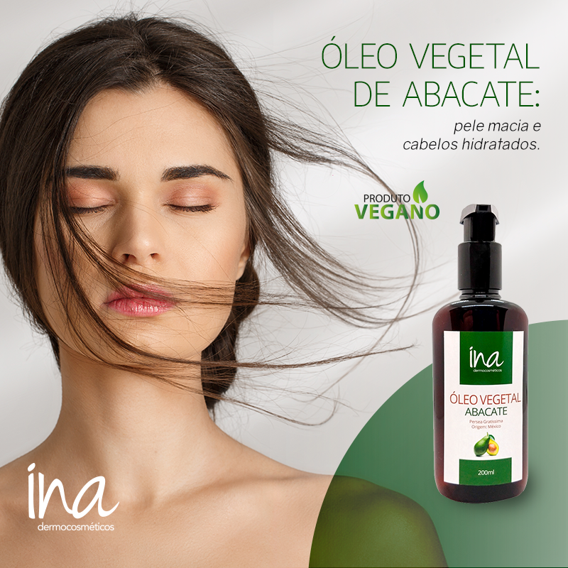 óleo de abacate para cabelo ressecado