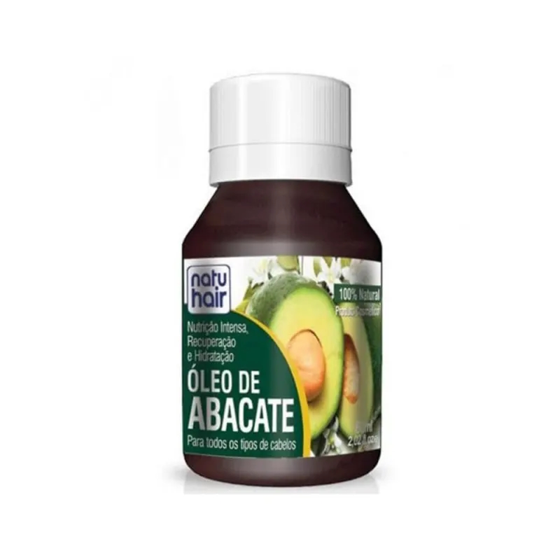 óleo de abacate nutrição capilar