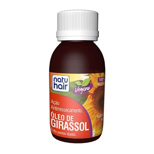 óleo de girassol é bom para o cabelo