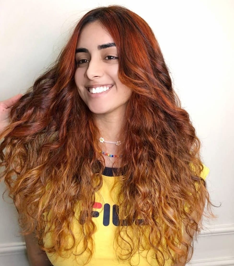 ombre hair cabelo longo